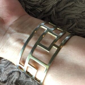 Gold Hinge Bracelet